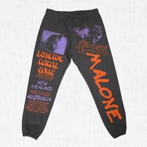 Post Malone Twelve Carat Tour Merch Joggers Never Worn Size S